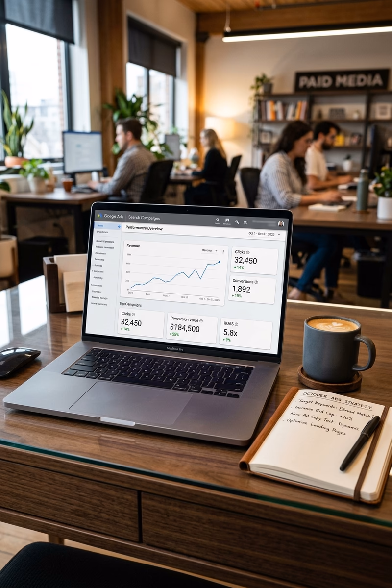 Campañas de anuncios patrocinados en Google para google ads cuenca